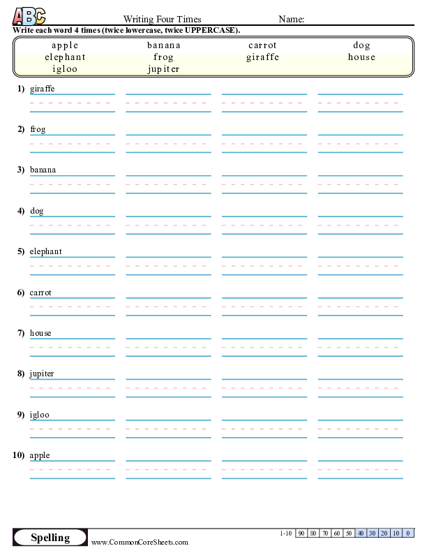 Spelling Worksheets Maker Free Distance Learning Worksheets 