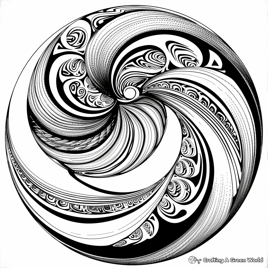 Spiroglyphics Coloring Pages Free Printable