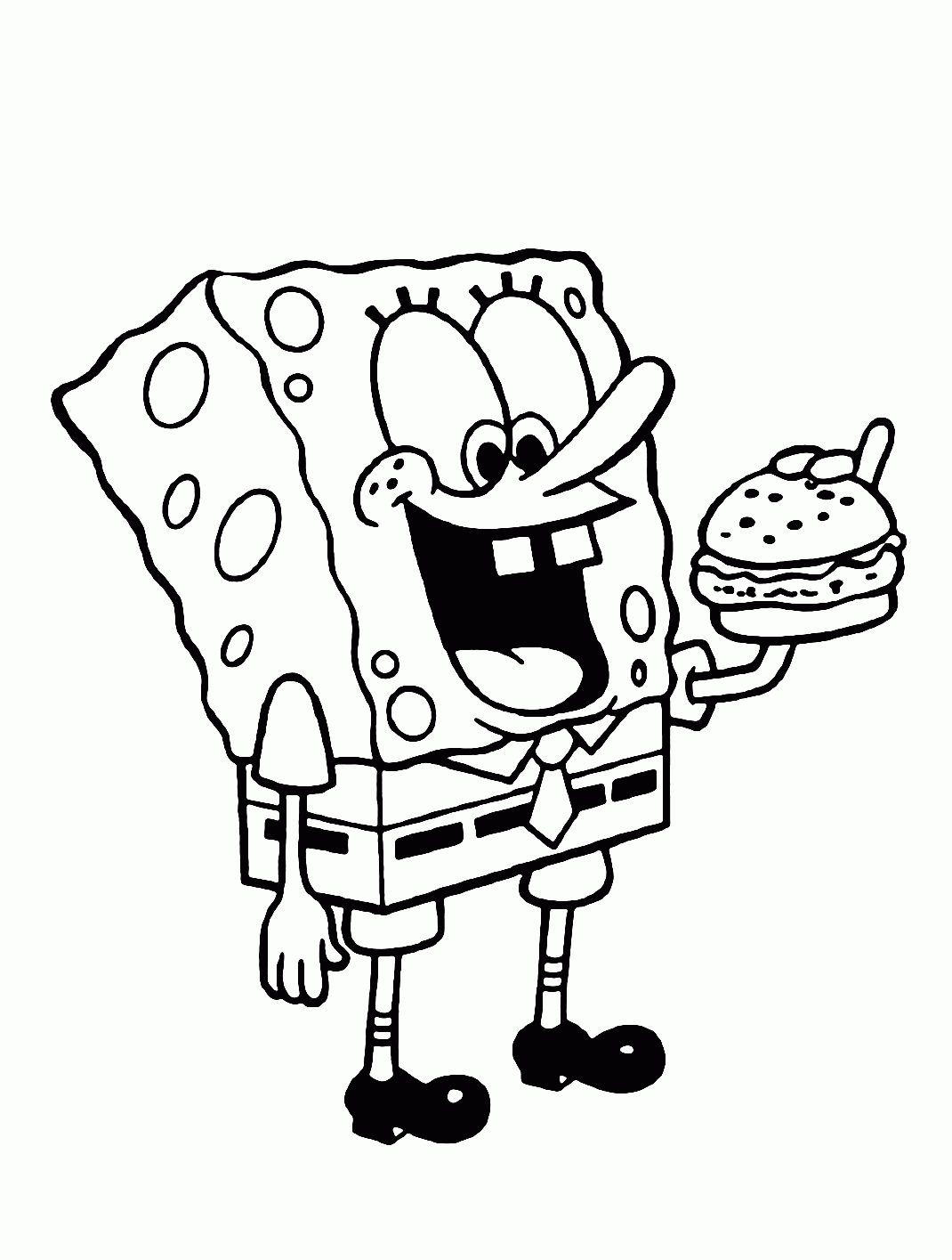 Spongebob Coloring Pages Cool Printable Images Print Color Craft
