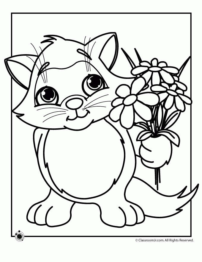 Spring Coloring Pages Printables