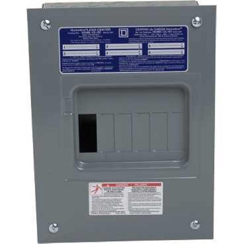 Square D Homeline 100 Amp Subpanel Wiring Diagram