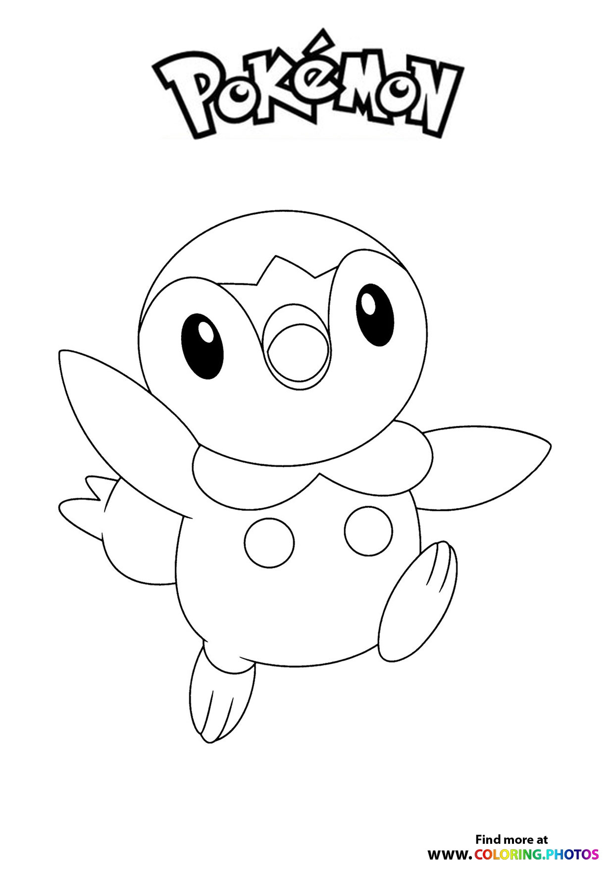 Starter Pokemon Pokemon Coloring Pages For Kids
