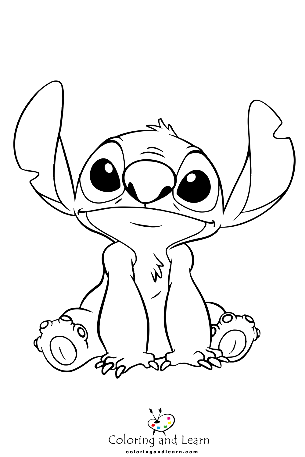 Stitch Coloring Pages FREE 2025 Coloring And Learn