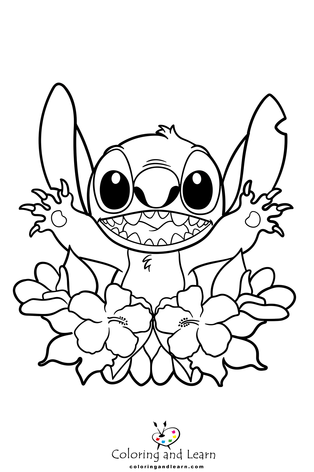 Stitch Coloring Pages FREE 2025 Coloring And Learn