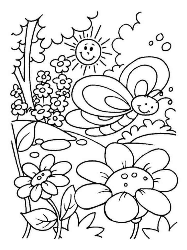 Summer Coloring Pages