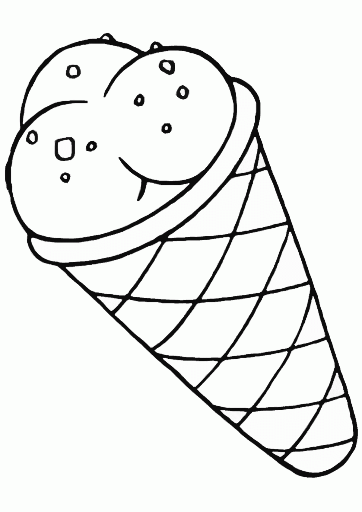 Sweets Coloring Pages For Childrens Printable For Free