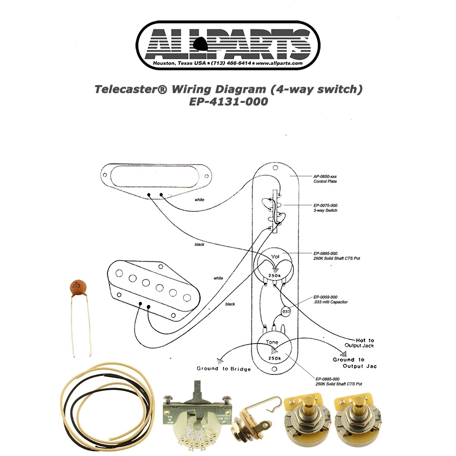 Telecaster 4 Way Switch Wiring Diagram Wiring Diagram