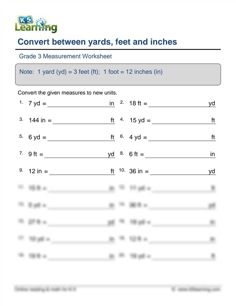 The Ultimate Guide To Incredible Measurements Worksheet Answers