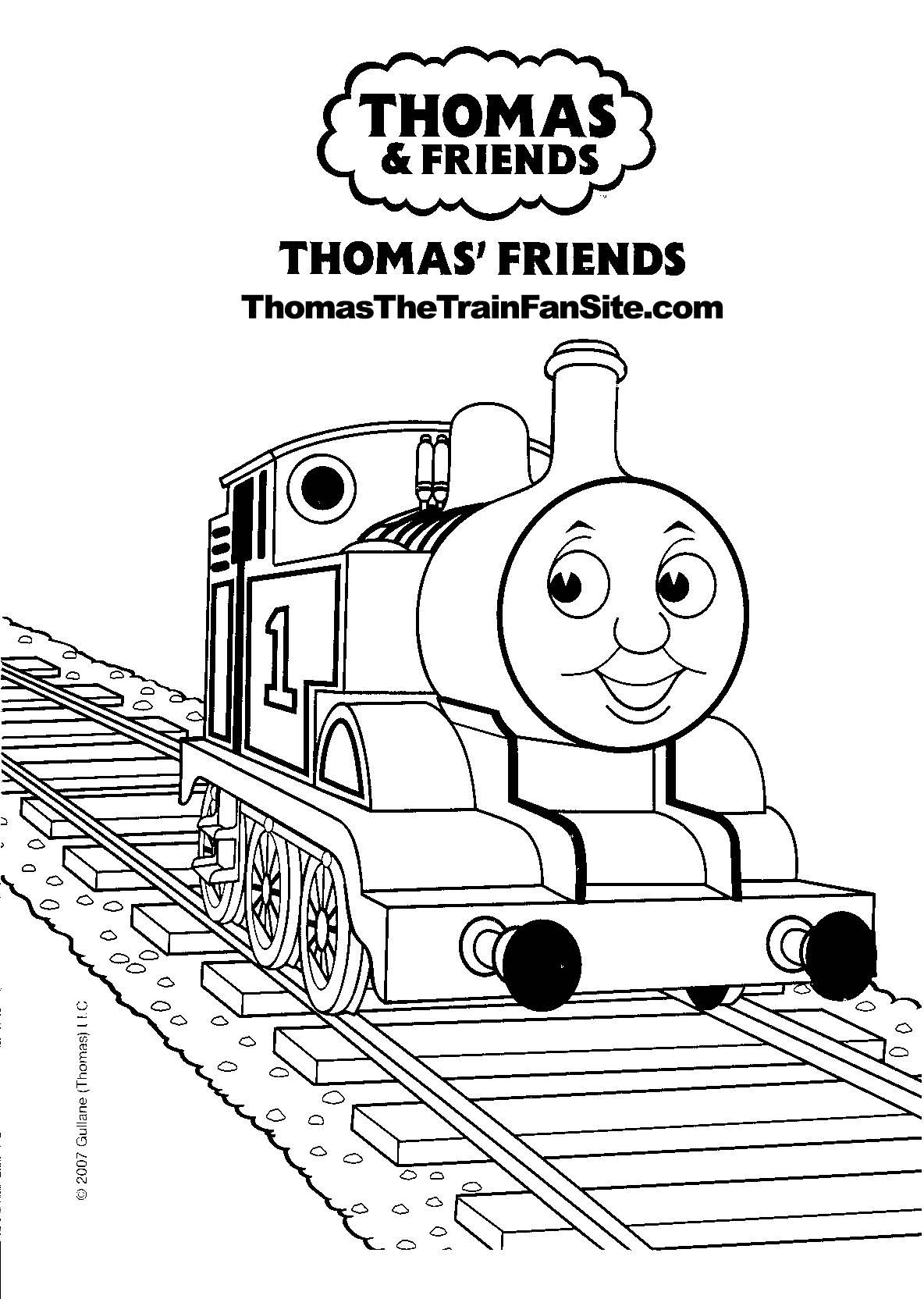 Thomas The Tank Engine Colouring Pages To Print Coloring Pages My XXX 