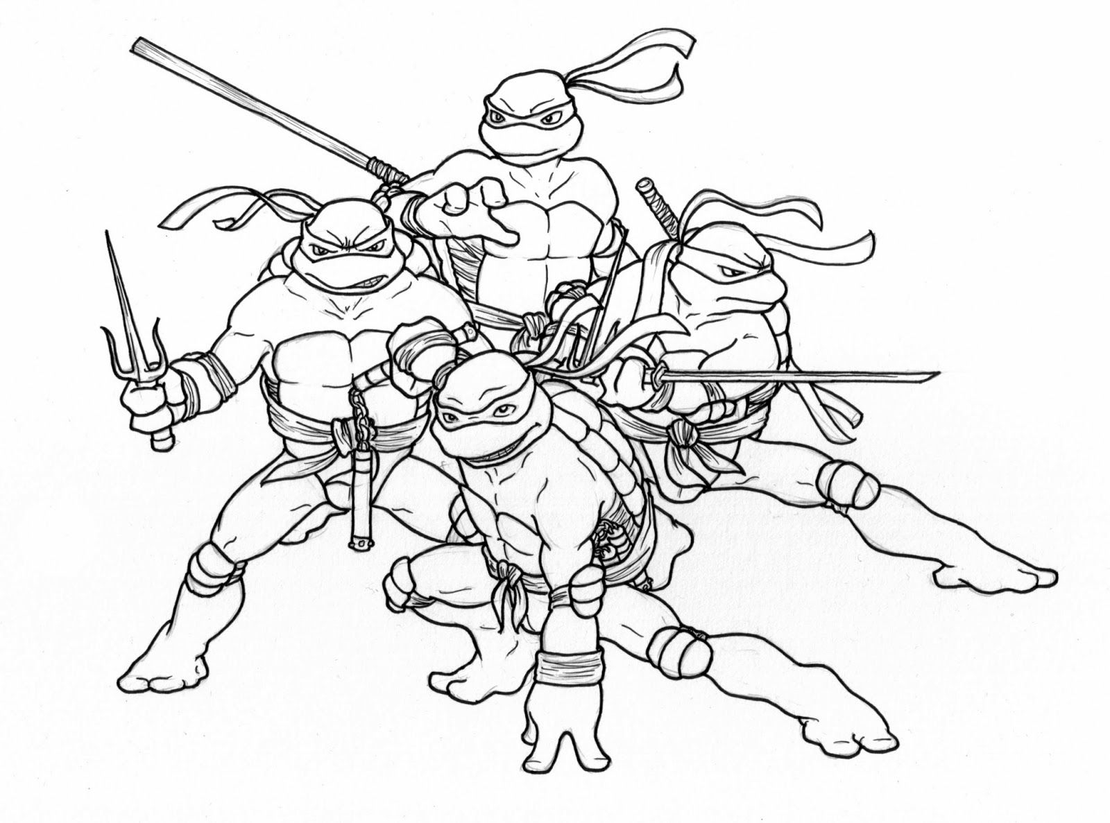 Tmnt Girls Coloring Pages Coloring Pages