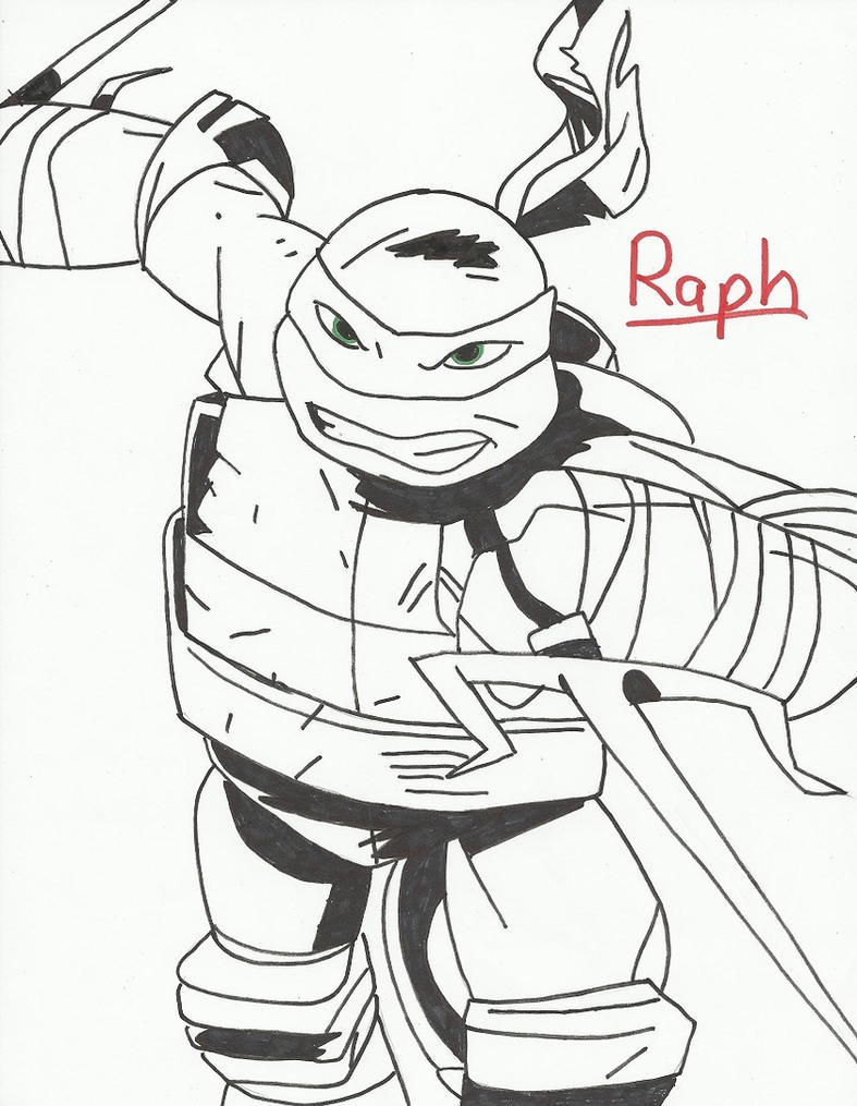 TMNT Mikey Coloring Pages