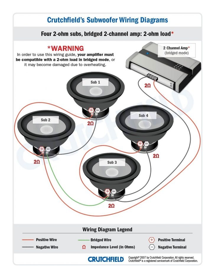 Top 10 Subwoofer Wiring Diagram Free Download 4 Svc 2 Ohm 2 Ch Low 