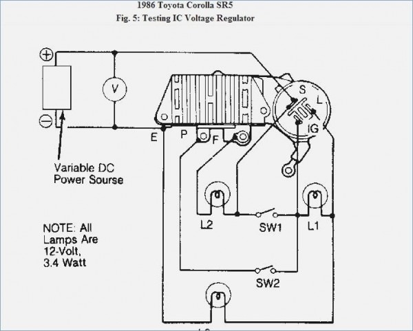 Toyota Alternator Wiring Diagram