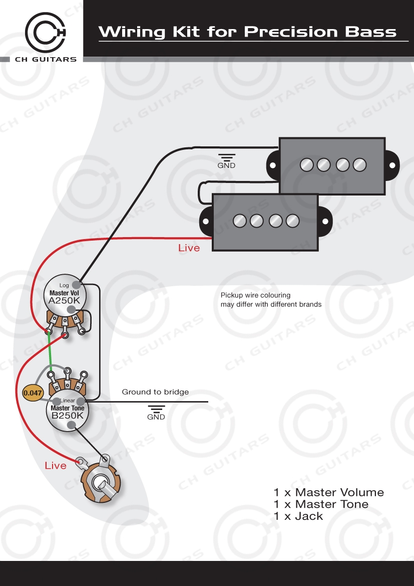 Understanding The Precision Bass Wiring Diagram In 2023 Moo Wiring