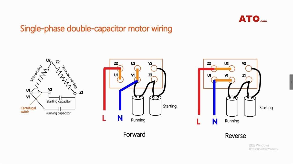Understanding The Wiring Diagram For Clarke Single Phase Motors