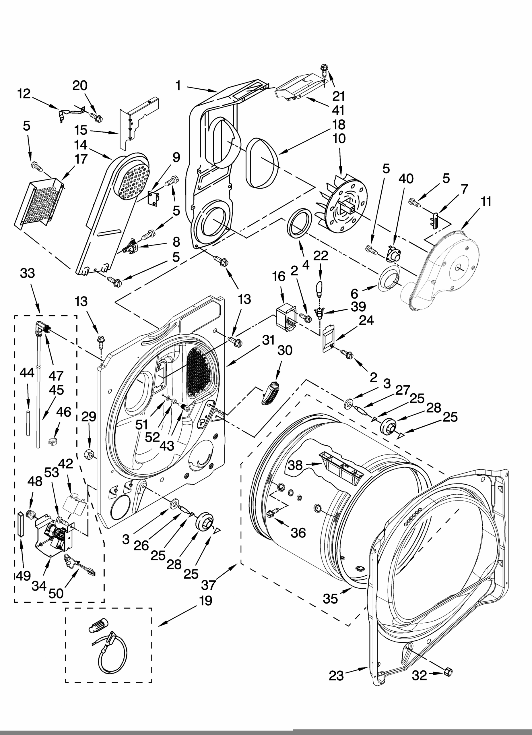 Whirlpool Dryer Wed5100Vq1 Wiring Diagram Manual E Books Whirlpool 