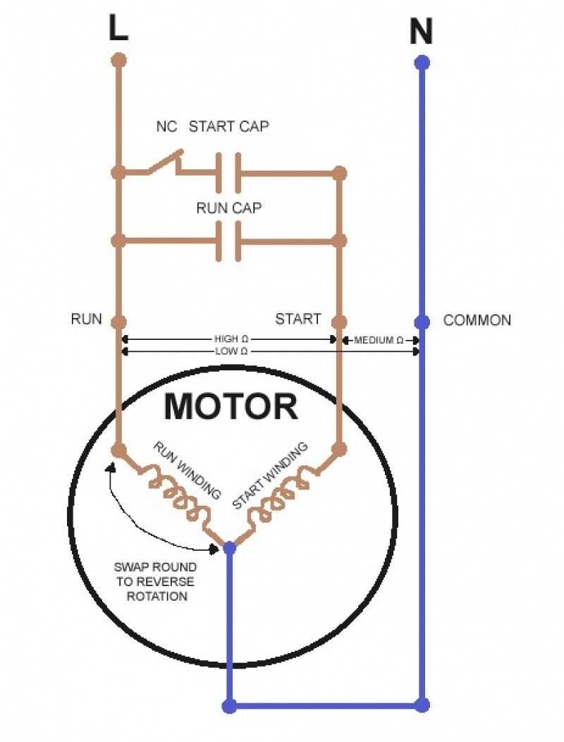 Wiring Diagram For A Two Phase Motor