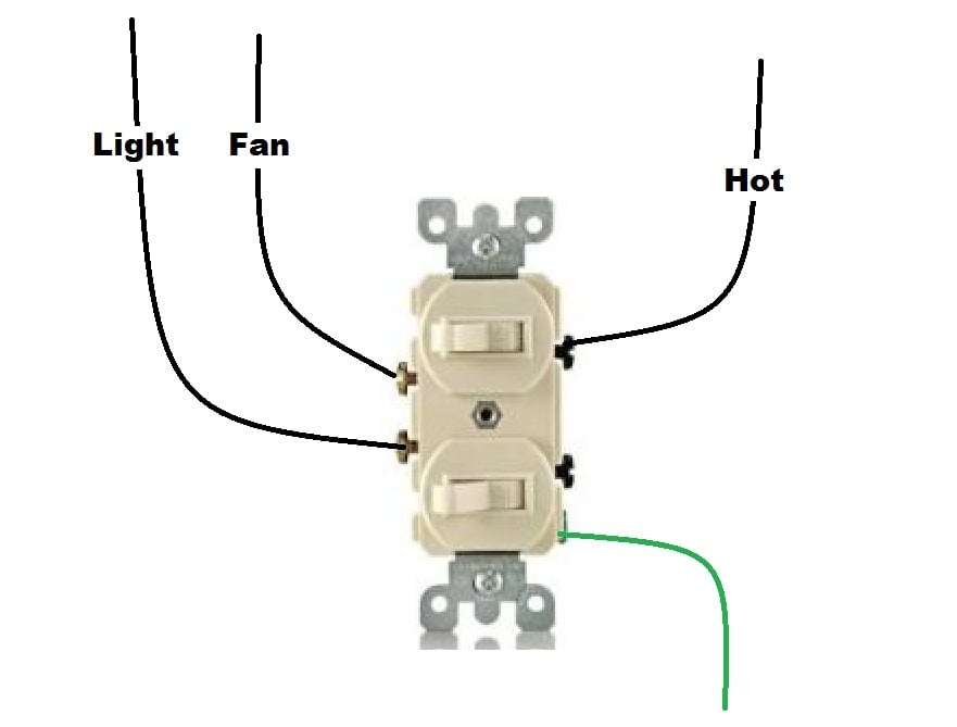 Wiring Diagram For Ceiling Fan With Separate Light Switch Shelly Lighting