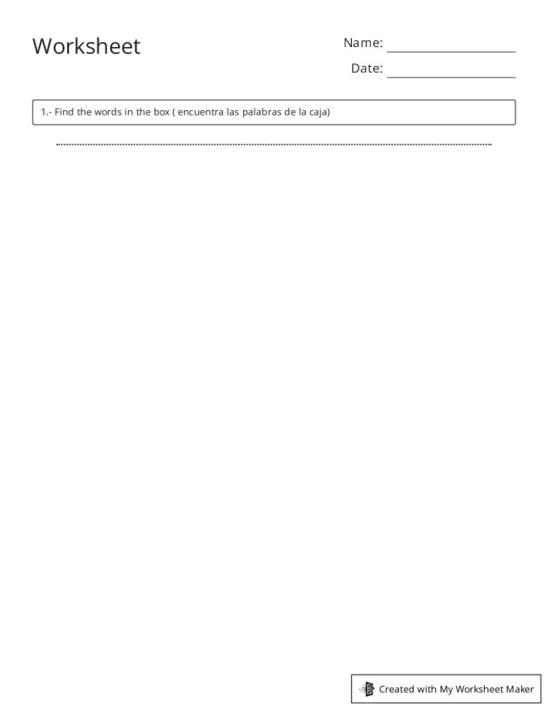 Worksheets - Printable Coloring Free