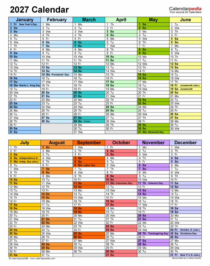Kids organizing a weekly lesson plan on a printed calendar page
