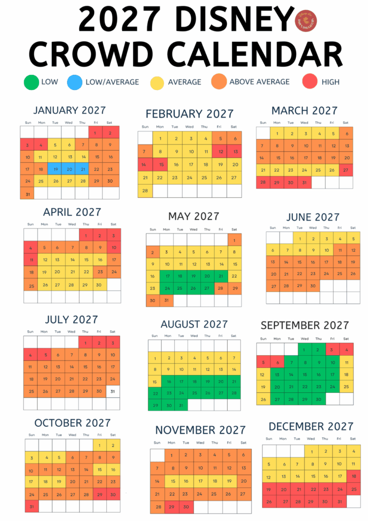 Printed calendar pages arranged for a classroom