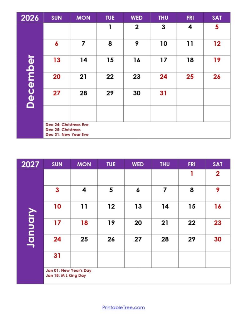 Close-up of calendar templates being filled