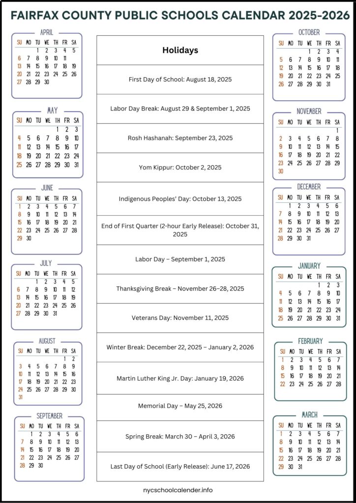Teacher and students reviewing Fcps 2026-2027 Calendar